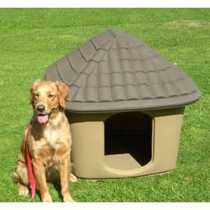  Rustic Cabin Dog House