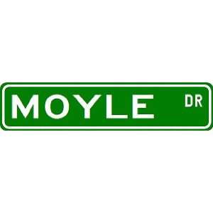  MOYLE Street Sign ~ Custom Street Sign   Aluminum Sports 