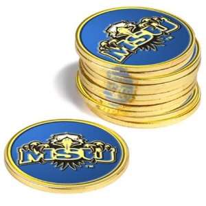 Morehead State Eagles NCAA 12 Pack Collegiate Ball Markers
