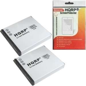  HQRP Two Batteries for Panasonic DMW BCE10 / DMW BCE10PP 