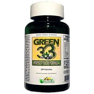  Green 33 Vegetable Greens Super Formula Bottle (90 