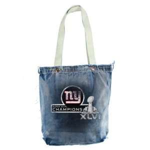   York Giants Super Bowl XLVI Champions Denim Shopper