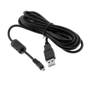  Black USB 2.0 A to 8 Pin Mini B Cable w/ Ferrite   3M 