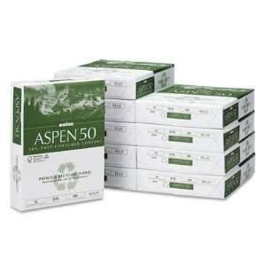 ASPEN 50% Recycled Office Paper, 92 Bright, 20lb, 8 1/2 x 