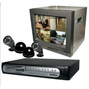  SLM428C 4 Channel Video Surveillance System Electronics