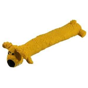  Loofa Dog Plush Squeaky Toy   Colors Vary (Quantity of 4 