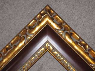 GOLD Brown Photo Ornate Art Wood Picture Frame 701G  