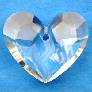  Swarovski 6263 Forever 1 Heart Pendant 36mm   Crystal 