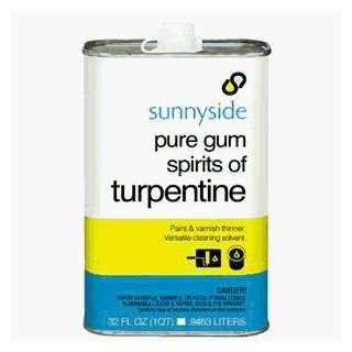 Sunnyside Corporation 87032 Pure Gum Spirits Turpentine Qt.   (Pack of 