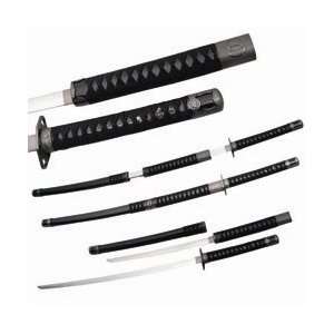  New Trademark Musashi Samurai Sword Set 2 Swords In 1 