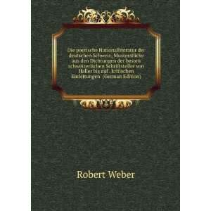   auf . kritischen Einleitungen (German Edition) Robert Weber Books