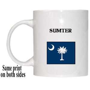  US State Flag   SUMTER, South Carolina (SC) Mug 