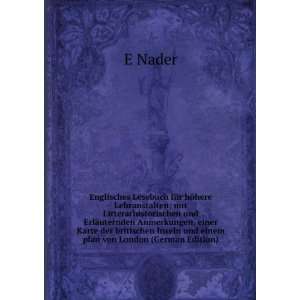   Inseln und einem plan von London (German Edition) E Nader Books