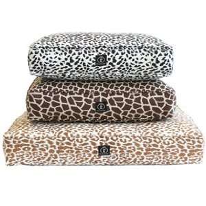  Cotton Canvas Black Leopard Safari Dog Bed   Medium Pet 