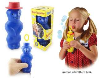 BLUE Pustefix Bubble Bear Oral Motor Speech Therapy  
