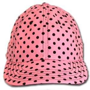  Madcapz Pink Polka Dot Ladies Golf Hat