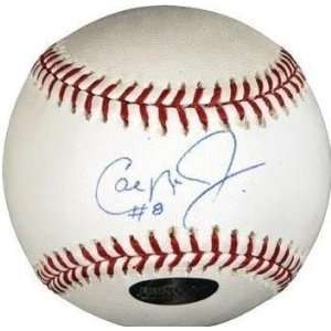 Signed Cal Ripken Baseball   with #8 Inscription   Autographed 