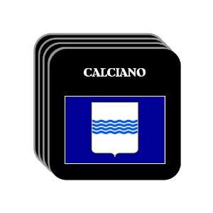 Italy Region, Basilicata   CALCIANO Set of 4 Mini Mousepad Coasters
