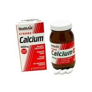  Health Aid Calcium 600mg   Chewable 60 Tablets Health 