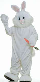 Deluxe Plush Easter Bunny Adult Standard Mascot Costume  