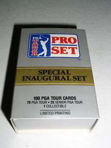 PGA Tour, Special Inaugural Set, 100 PGA Tour Cards  