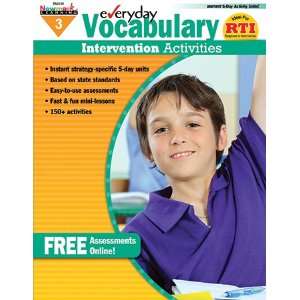  Everyday Vocabulary Gr 3