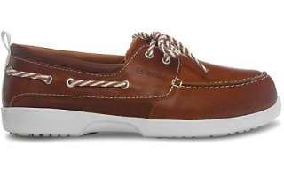 CROCS ABOVE DECK WOMENS MOCCASIN BOAT SHOES ALL SIZES  