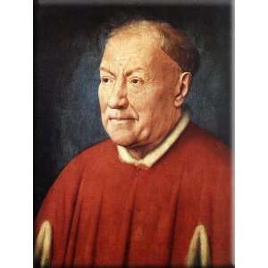 Portrait of Cardinal Niccolò Albergati 23x30 Streched Canvas Art by 