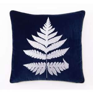  Fern Velvet Pillow Iii 18x18 100% Cotton