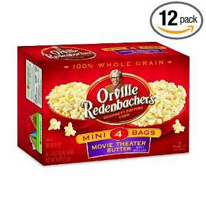 Orville Redenbachers Gourmet Microwavable Popcorn, Movie Theater 