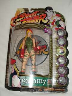 Street Fighter 7 Action Figures REMY & CAMMY Lot  