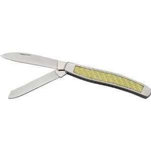  Camillus Yello jaket 2 Blade Premium Stockman Knife 
