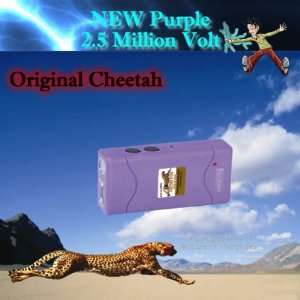    2.5 Million Volt Purple Cheetah Stun 2009 New 
