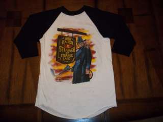 vtg IRON MAIDEN 1987 Stranger Texas concert t shirt M  