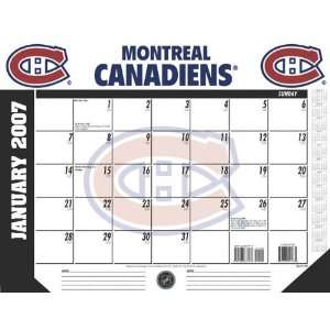  Montreal Canadiens 22x17 Desk Calendar 2007 Sports 