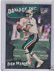 1999 FLEER ULTRA DAMAGE INC. DAN MARINO INSERT BV $20