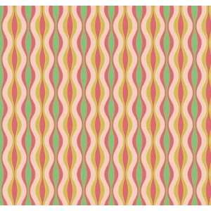  Curvy Stripes   Pastel Wall Mural