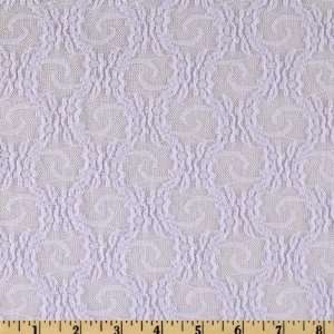  56 Wide Stretch Lace Anastacia Lilac Fabric By The Yard 