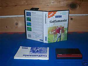 Golfamania Sega Master System Complete CIB  