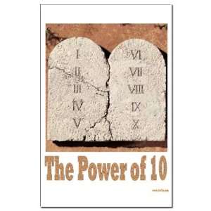  The Power of 10 Religion Mini Poster Print by  