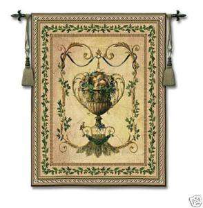 WOOL LARGE VINTAGE STILL LIFE ART WALL HANGING TAPESTRY  