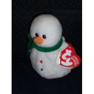  TY Jingle Beanie Baby   LIL SNOW the Snowman ( 