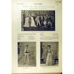  1895 Strand Theatre Fanny Scene Lee Shine Harwood Actor 