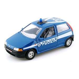  Fiat Punto Polizia 1/24 Blue Toys & Games