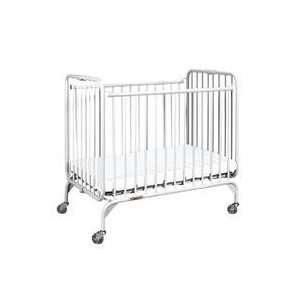  StowAway Compact Size Steel Folding Crib Baby