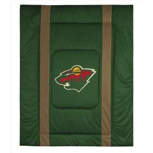   Minnesota Wild NHL Sidelines Collection Comforter