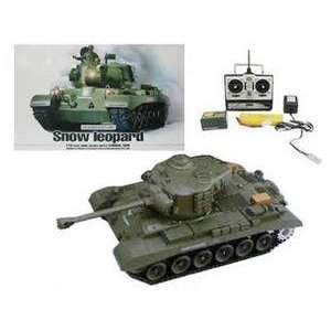  1/16 SCALE REMOTE CONTROL SNOW LEOPARD TANK Everything 