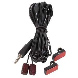   Dual Head Ir Flasher 3.5mm Male Plugs Compact 12ft Cable Electronics