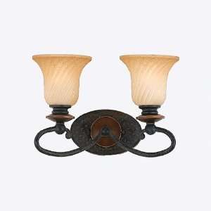    Quoizel GE8602SE Genova Stonehedge 2 Light Vanity