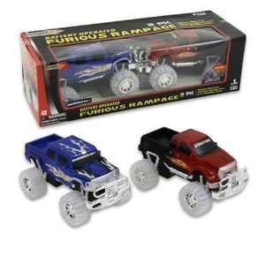    Rampage Car, 2 Pack Battery Operated Case Pack 4 Toys & Games